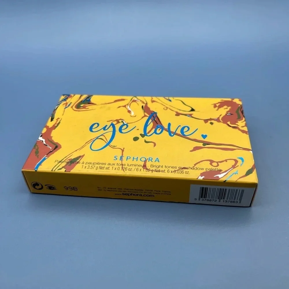 🎉HOST PICK🎉SEPHORA COLLECTION Eye Love Eyeshadow Palette, Bright Tones, NIB